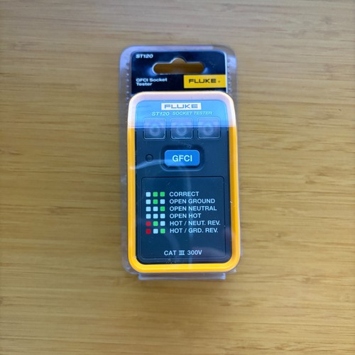 Fluke st120 gfci socket - gfci, tester