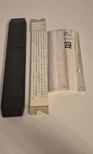 British thornton slide rule - slide,