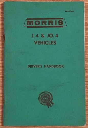 Morris jo 4 - j.4, drivers