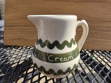 Dragon Pottery Rhayader Wales Ceramic Small ' Cream'  Jug 3" Welsh 