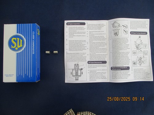 Carb throttle spindle - su,