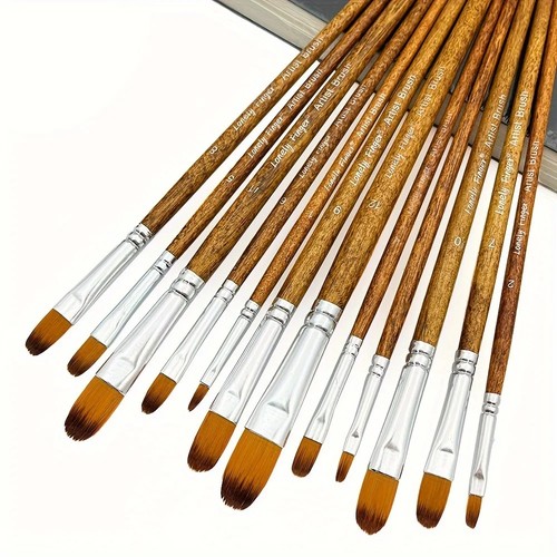 12x art paint brushes - 12x,