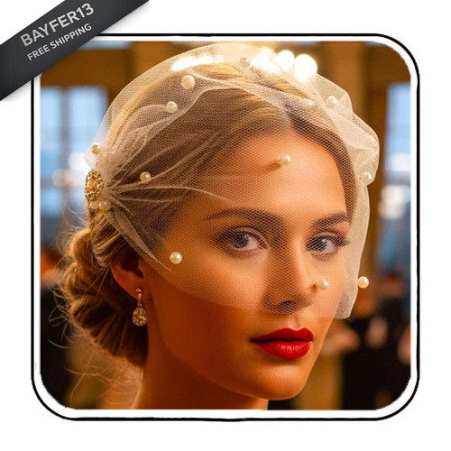 Heread pearl bride wedding - pearl,