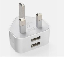 5V 2A USB Mains 3Pin Plug