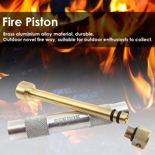 Brass fire piston kit survival - brass,
