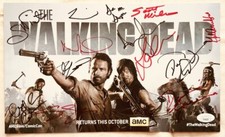 Walking Dead cast signed 2013