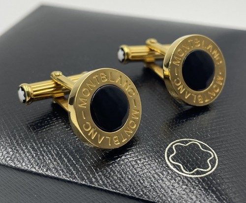 Montblanc gold and - gold, onyx