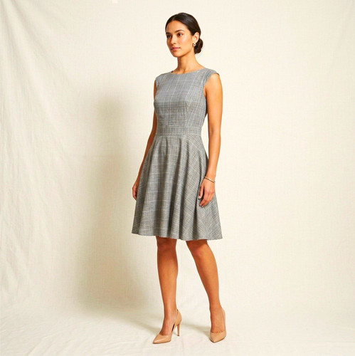 Warehouse grey check - check, &