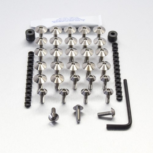 Stainless steel fairing kit - stainless,