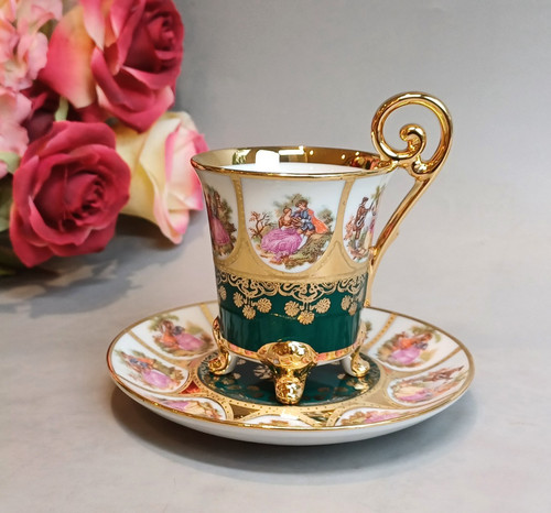 Limoges reine fragonard - "la, fragonard"