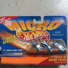 Hot Wheels Micro Blue Hot