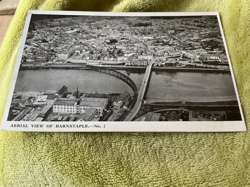 Postcard aerial view - aerial, of