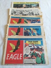 1950s Eagle Comics - incomplete / damaged (see photos)