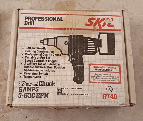 Skil drill 6740 6amp - skil,