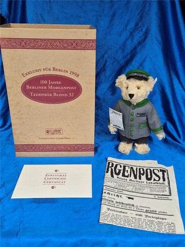 Steiff blond teddy bear 100 - steiff,