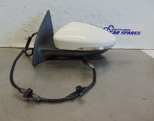 VW Eos Wing Mirror 58-10 Passenger left White LB9A 13 Pin Indicator puddle light