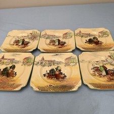 Royal Doulton Dickens Ware  PLATES. Very Old and Rare.    (B46)