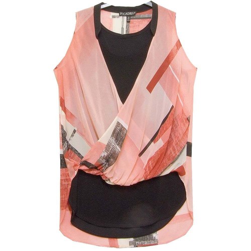 Picadilly top us781jy - us781jy, peach