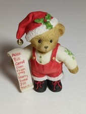 Cherished teddies santa - cherished,