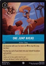 165/204 ONE JUMP AHEAD EN9 COMMON DISNEY LORCANA CARD