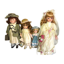 Porcelain dolls bundle vintage - bundle,