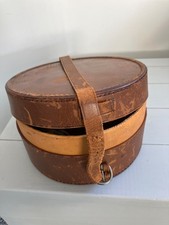 vintage leather collar box