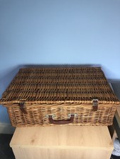 4 Person Wicker Picnic Basket By Optima