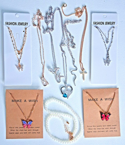 Ladies necklace jewellery - necklace,