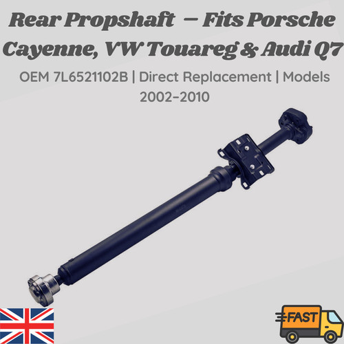 Rear propshaft complete for - rear,