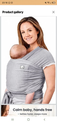 Infant baby wrap carrier - wrap,