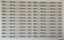 POLE FLOAT - POLE RIG - LABELS