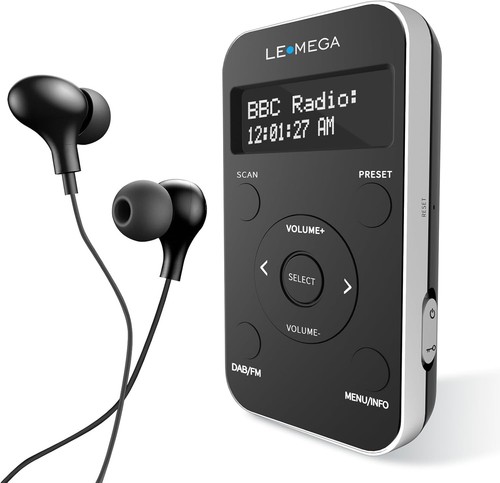 Pocket dab radio - dab+, with