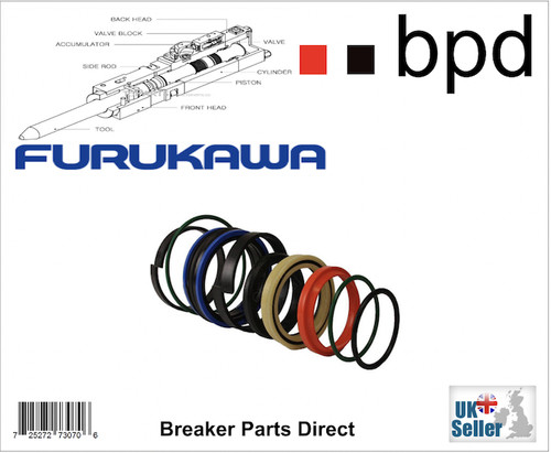 Rock breaker furukawa seal - furukawa, f2