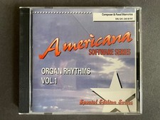Americana Software Floppy Disk for Technics Keyboards - Organ Rhythms Vol. 1