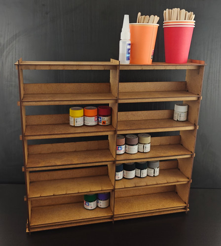 Paint stand 120 pot rack