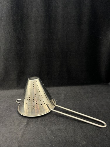 Silver conical sieve - conical,