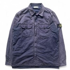 Vintage Purple / Navy Stone Island Overshirt Jacket AW2002 Size XL/L