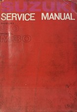 SUZUKI 50cc MODEL M30 - GENUINE SUZUKI SERVICE MANUAL 1964