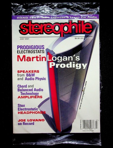 Stereophile magazine july - july, 2001