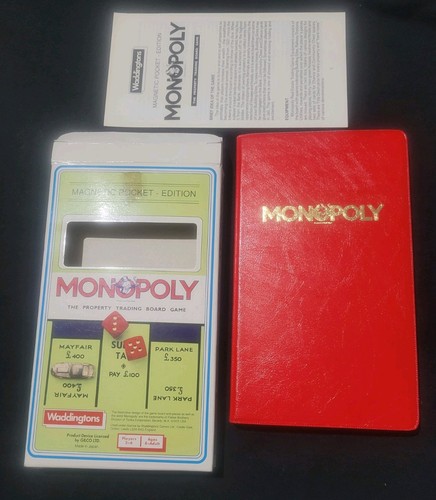 Vintage waddingtons monopoly - vintage,