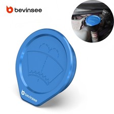 BEVINSEE Billet Aluminum WINDSCREEN WASHER BOTTLE CAP LID For BMW E46 320d 330d