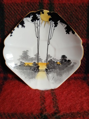 Vintage shelley sunrise and - sunrise,