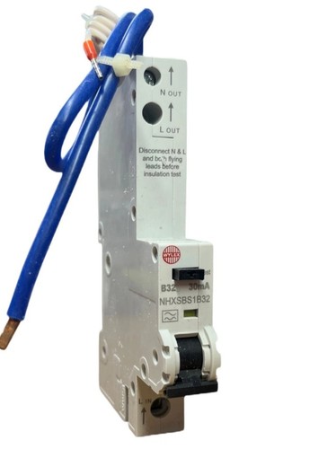 Wylex rcbo amp - rcbo, b