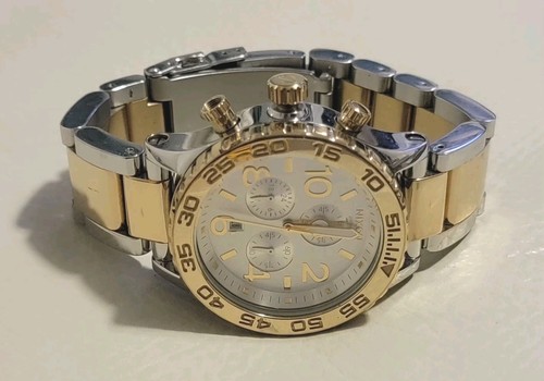 Nixon chrono silver - nixon, 42-20