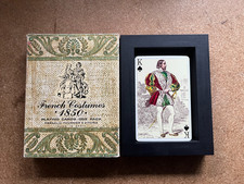 FOURNIER FRENCH COSTUMES 1850 PLAYING CARDS - 2 x 52 CARDS - FREE UK POSTAGE!!