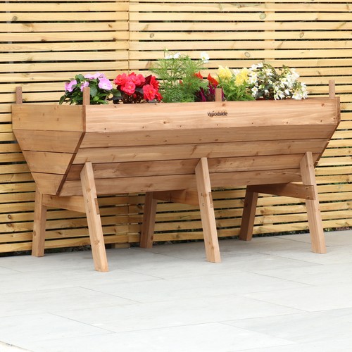 Woodside raised wooden garden - wooden,