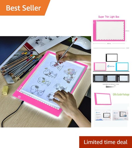 Portable drawing light box - light,