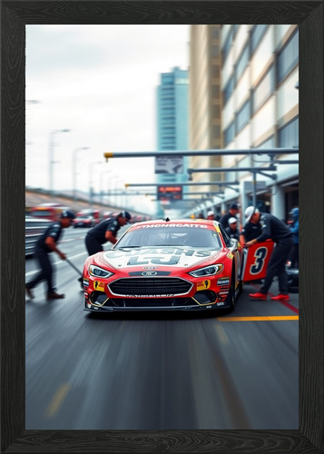 Nascar stock car pit - nascar,