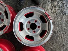 5 used Wolfrace slot mag alloy