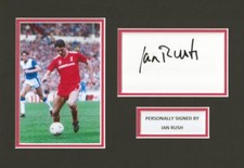 Signed Ian Rush Liverpool